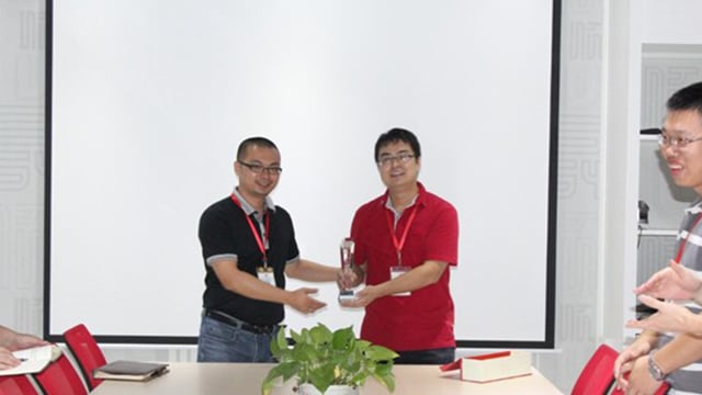 顺祥第三季度销售冠军与进步奖诞生——坚持引领进步，努力成就冠军